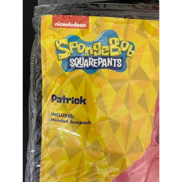 Spirit Halloween Patrick Star SpongeBob SquarePants Infant Costume 12-18M Pink - Picture 4 of 15